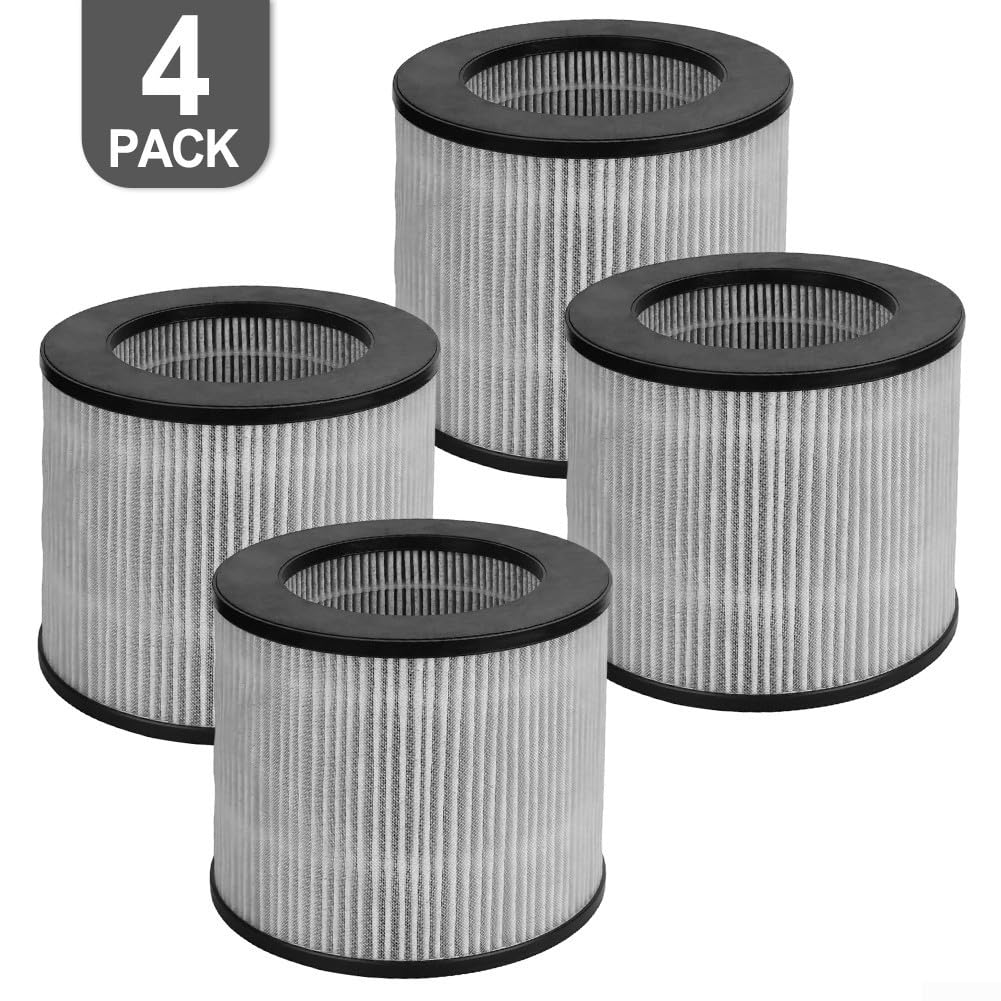 para filtro HEPA para Bissell 2801 2-Pack Alta Eficiencia para(4 PACK)