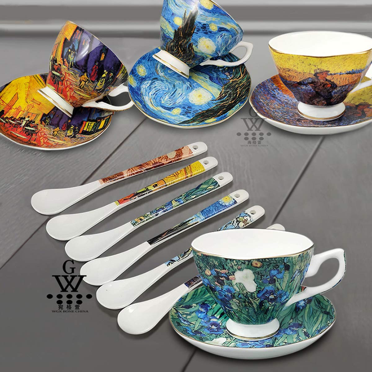 Ontdek de nieuwe Van Gogh koffiemokken van HKliving