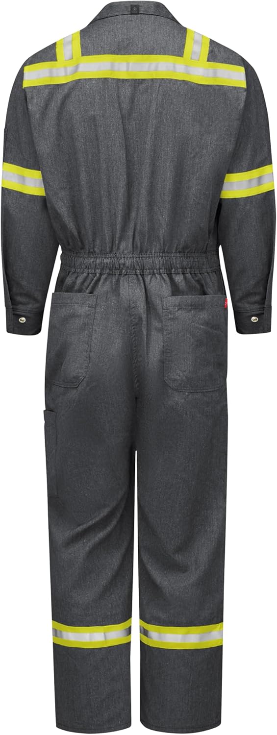 Bulwark FR mens Iq Series Mobility Flame Resistant Coverall - Image 2