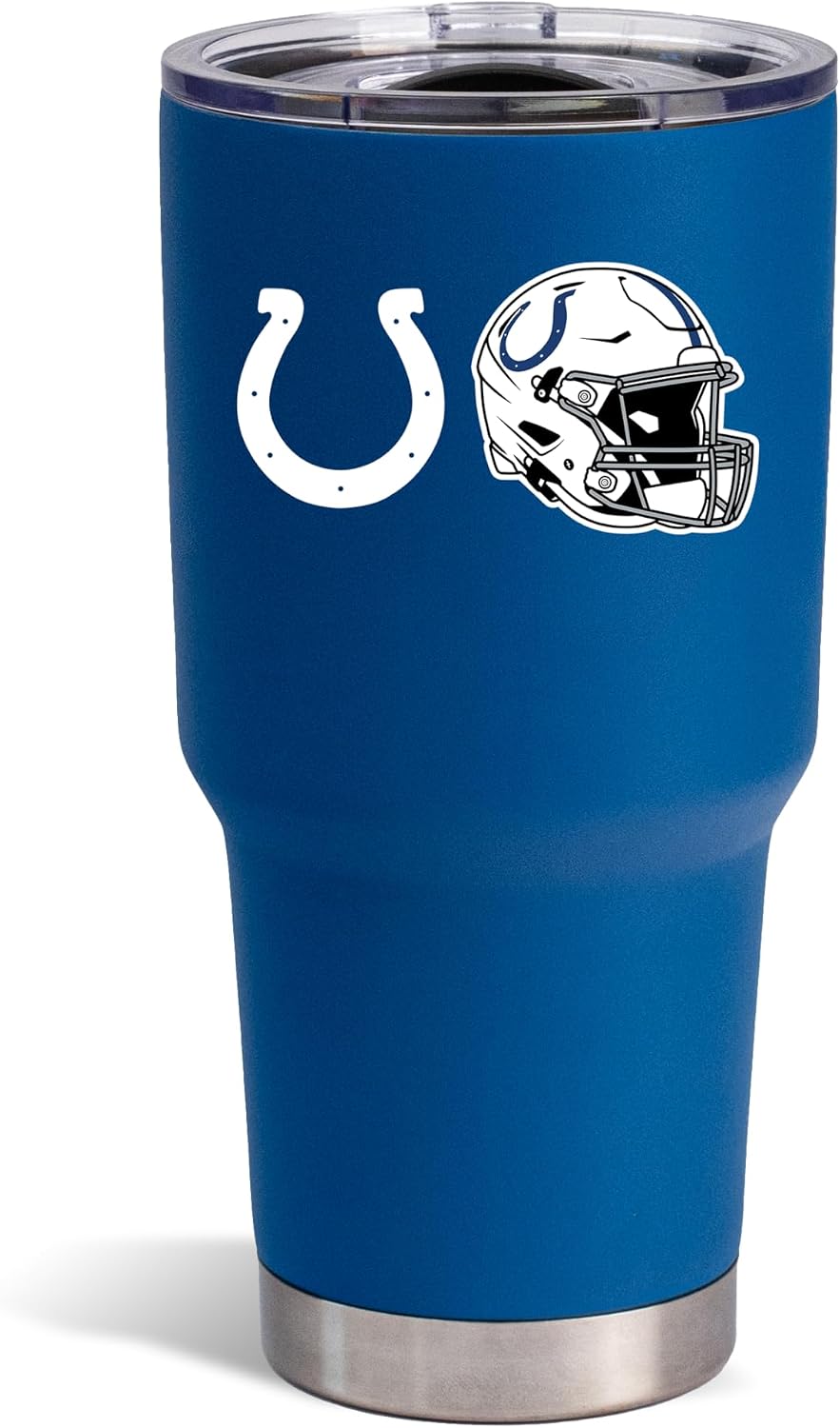 The Memory Company Officially Licensed NFL 30oz Insulated Stainless Steel Tumbler - Double Wall Vacuum Sealed Travel Mug with Built-In Bottle Opener, Leak-Proof Lid, Game Day Essential