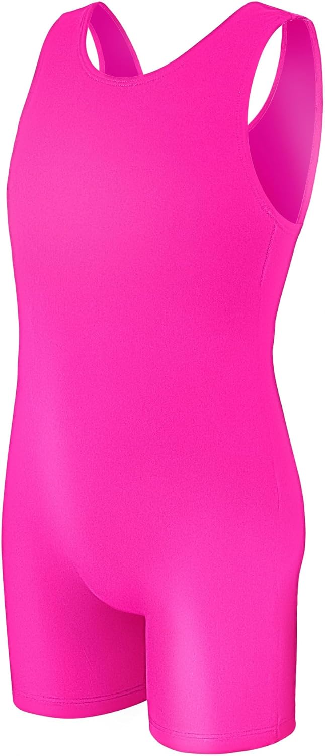 Girls Swimsuit Sleeveless Bathing Suits Back Cutout Summer Swimwear with Removable Chest pad 6-14 Years - Image 2