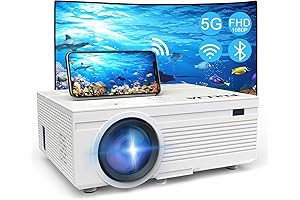 Pantalla de Cine en Casa Premium: Mini Proyector WiFi Bluetooth 1080P HD