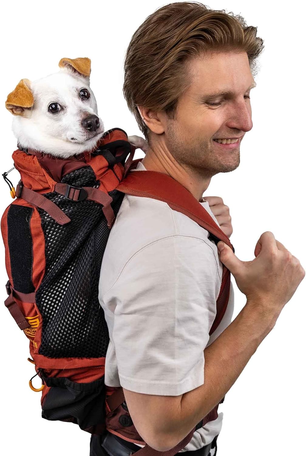 K9 Sport Sack Knavigate Small Dune: Adjustable Dog Carrier for 13-16” Back