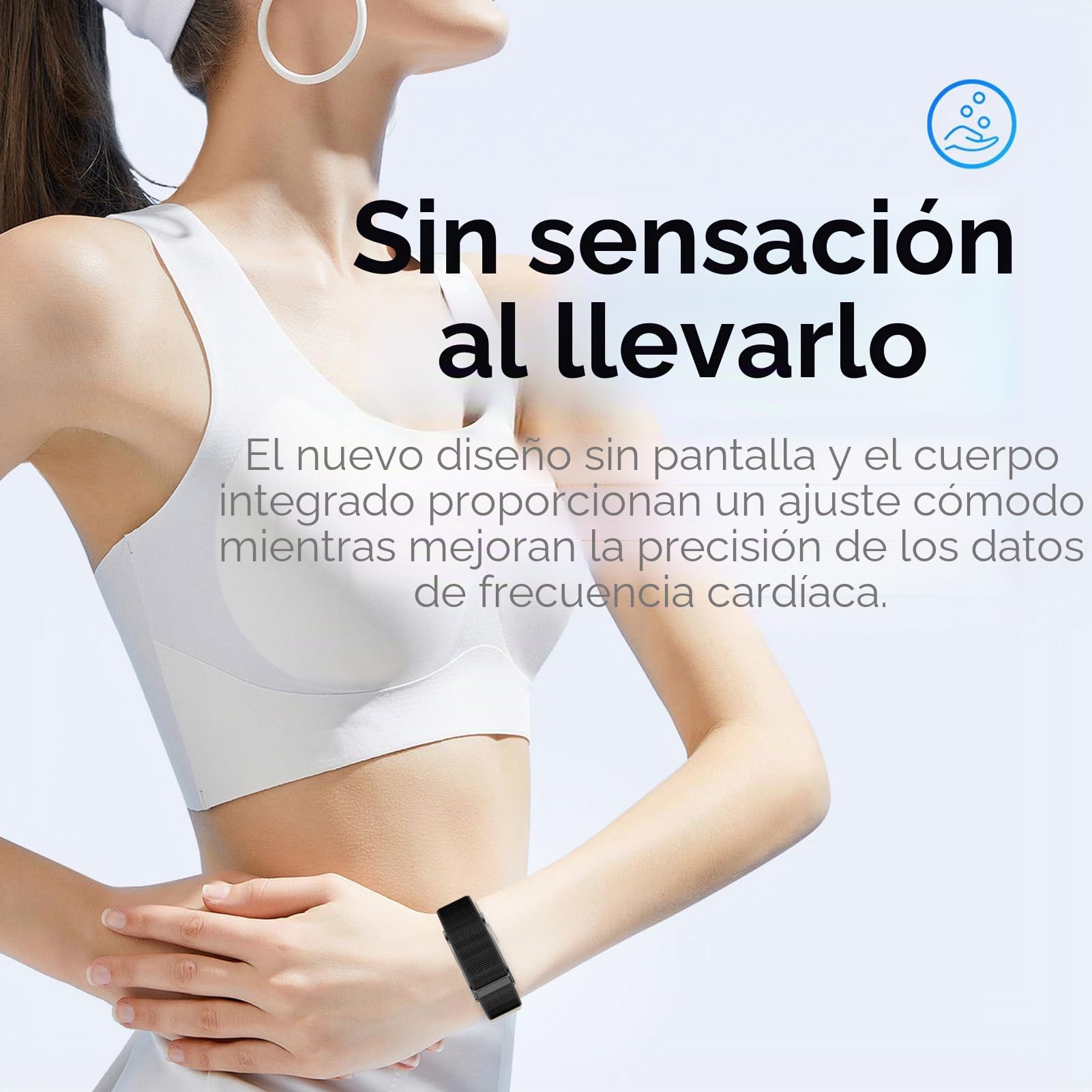 Denash Health Smart Bracelet, Actividades Portátiles Magnéticas y Rastreador de Ejercicios, Pulsera de Rastreador de Fitness con 127 Modos Deportivos para Hombres Mujeres (Negros) (Black)