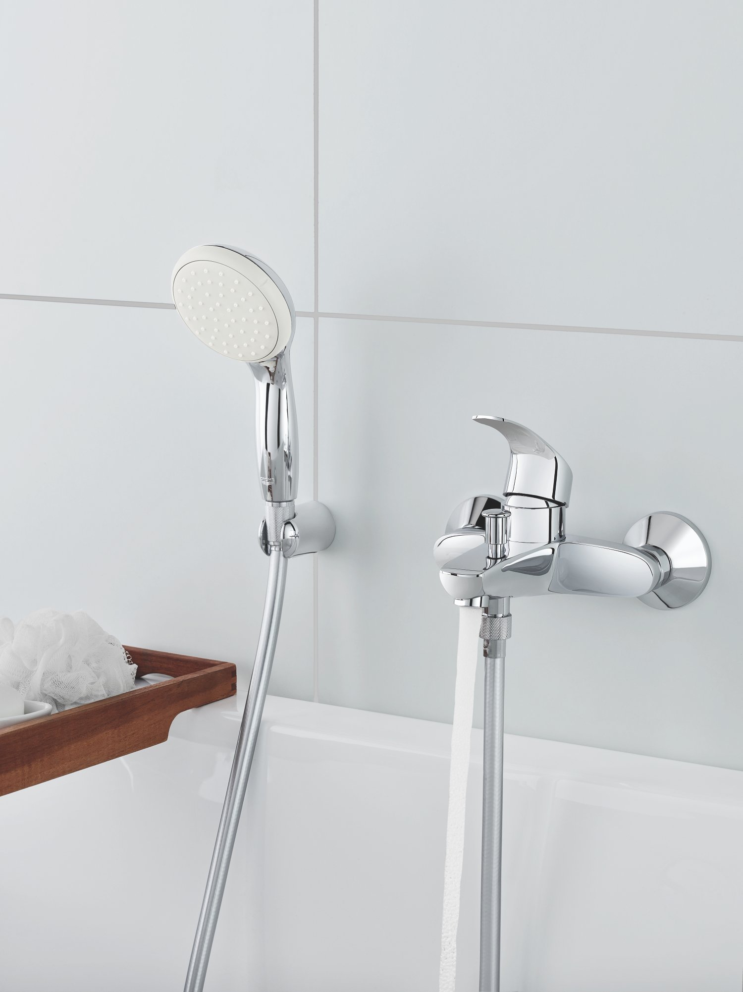 GROHE Tempesta - Alcachofa/Teleducha (1 chorro), Cromo, 27923001