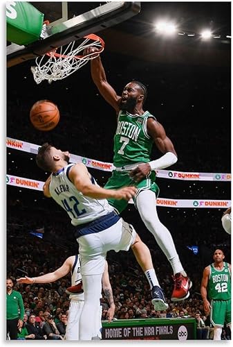 EkSma Jaylen - Póster clásico de confrontación marrón, impresión estética, arte de pared, lienzo para decoración moderna de dormitorio, 12 x 18