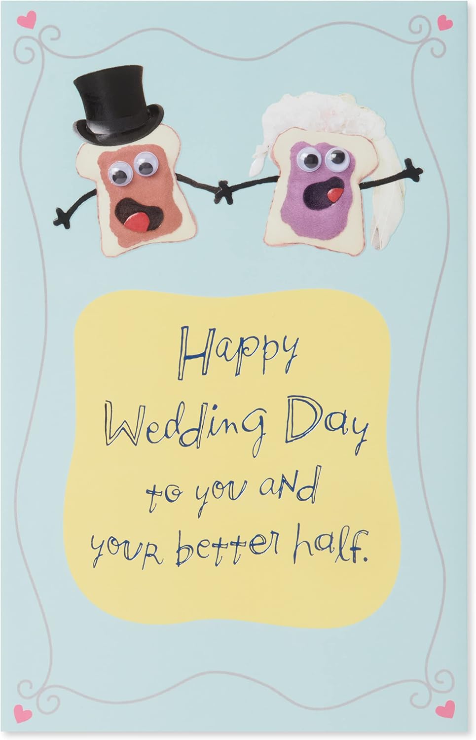 American Greetings Funny Wedding Card for Couple (Peanut Butter and Jelly)