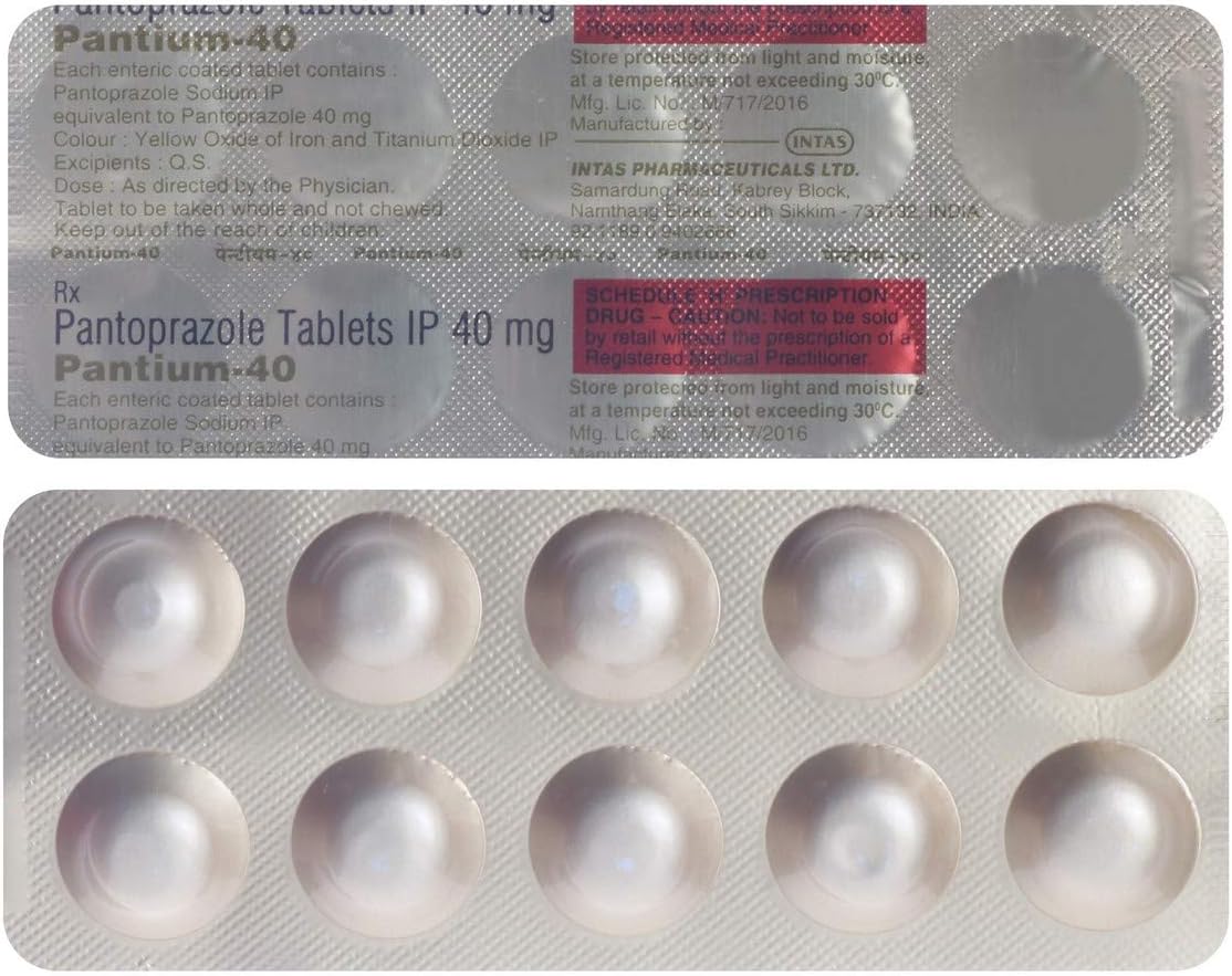 Pantium-40 - Strip of 10 Tablets