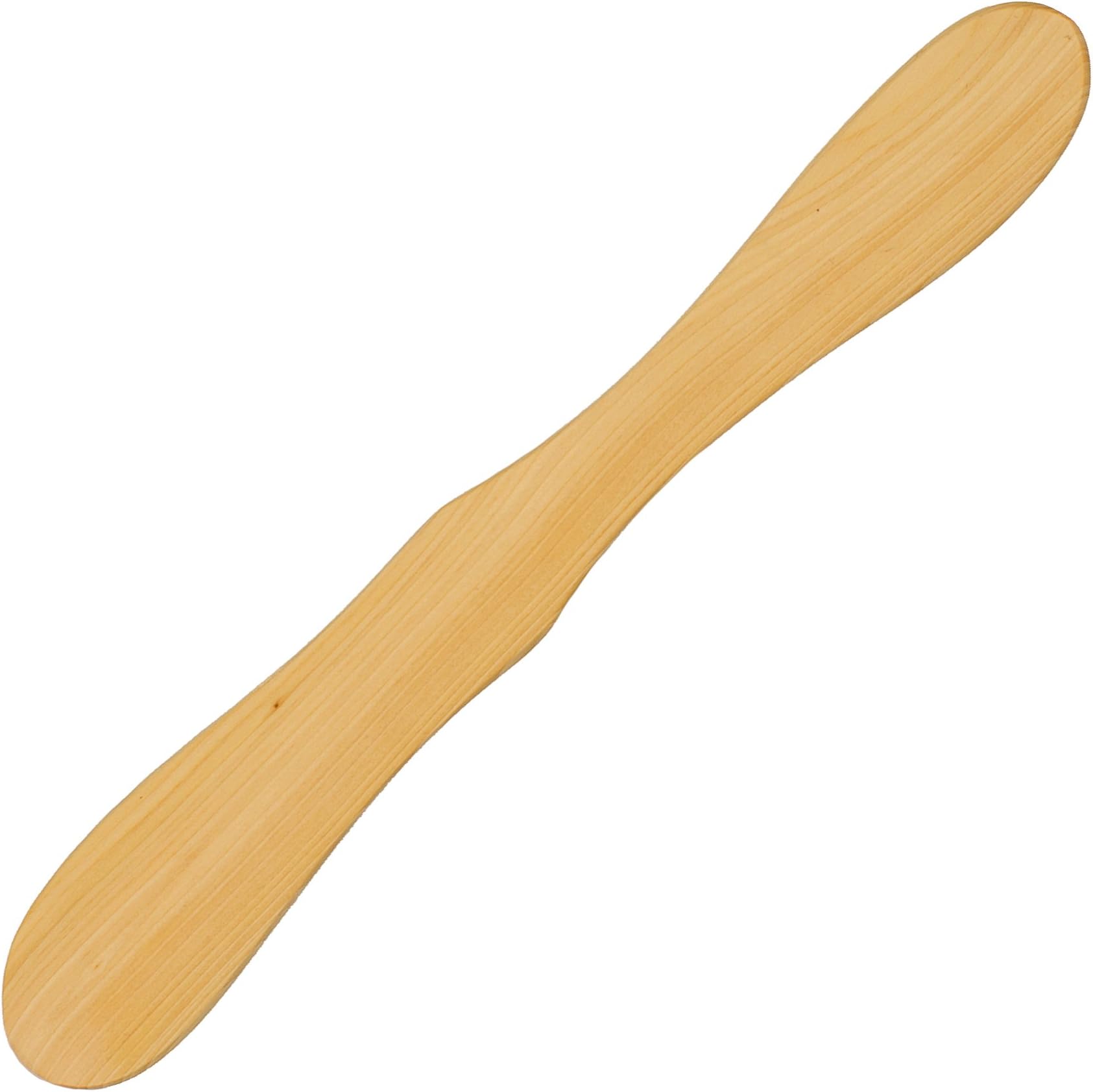 Juniper Butter Knife Eco-Friendly Handmade - Peanut Butter Jelly Spreader - Natural - Untreated - Antibacterial Wood Kitchen Utensils