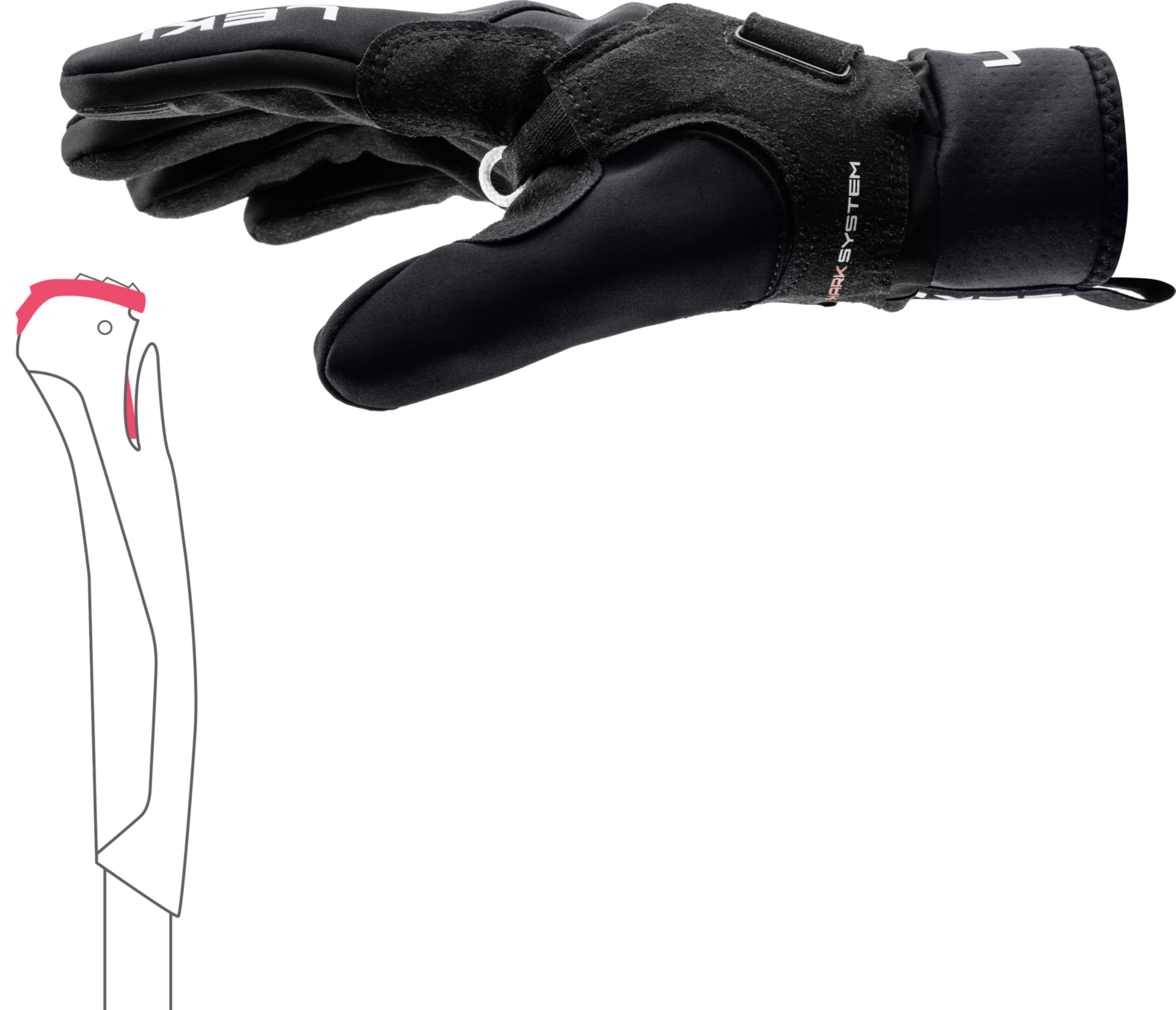 LEKI CC Shark Handschuhe