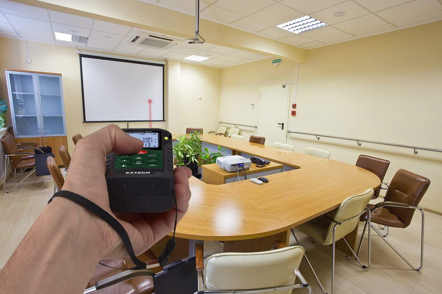 Extech DT40M dalmierz laserowy, zielony