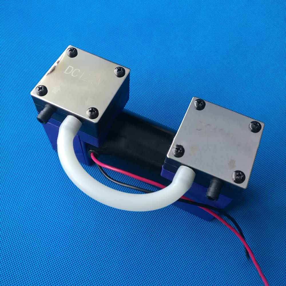 Mikro Vakuumpumpe, Mini Doppelkopf Membranpumpe, Elektrische Pumpe, Leise Kleine Medizinische Luftpumpe 25W 15L/MIN (220V)