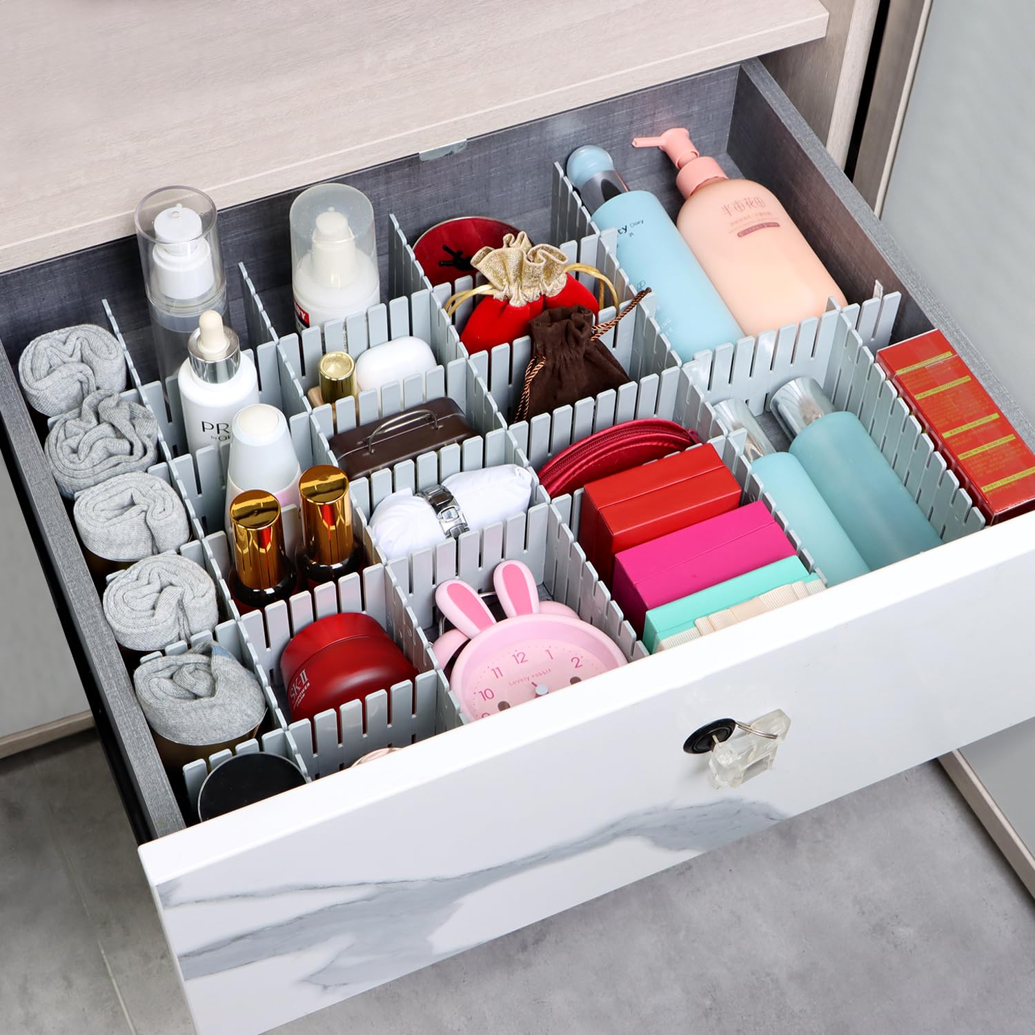 Ahorrar Espacio Organizar Cajon Ropa Interior Separadores De