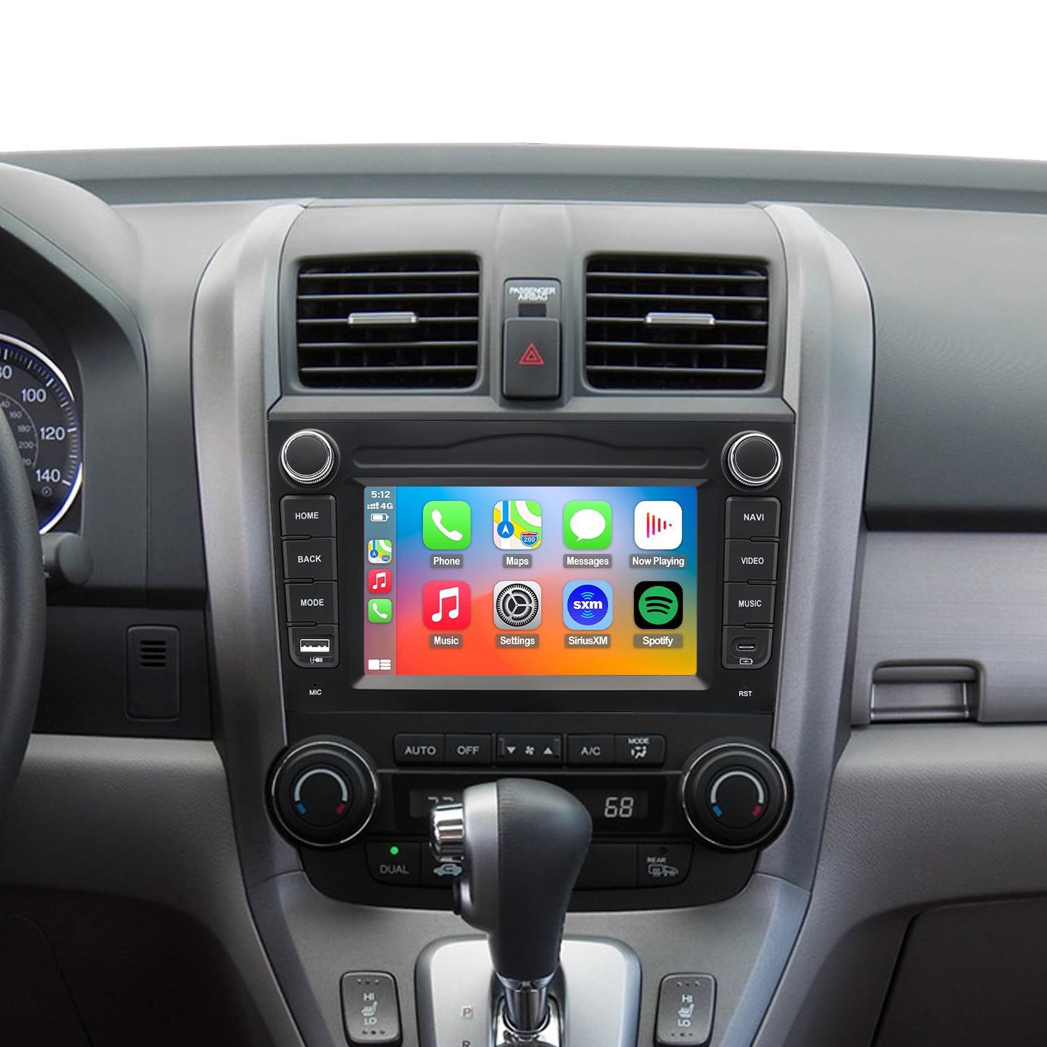 QLED Radio for Honda CR-V CRV 2007 2008 2009 2010 2011 Upgrade