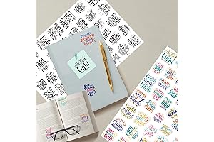 215-Piece Inspirational Faith-Based Stickers for Spiritual Encouragement
