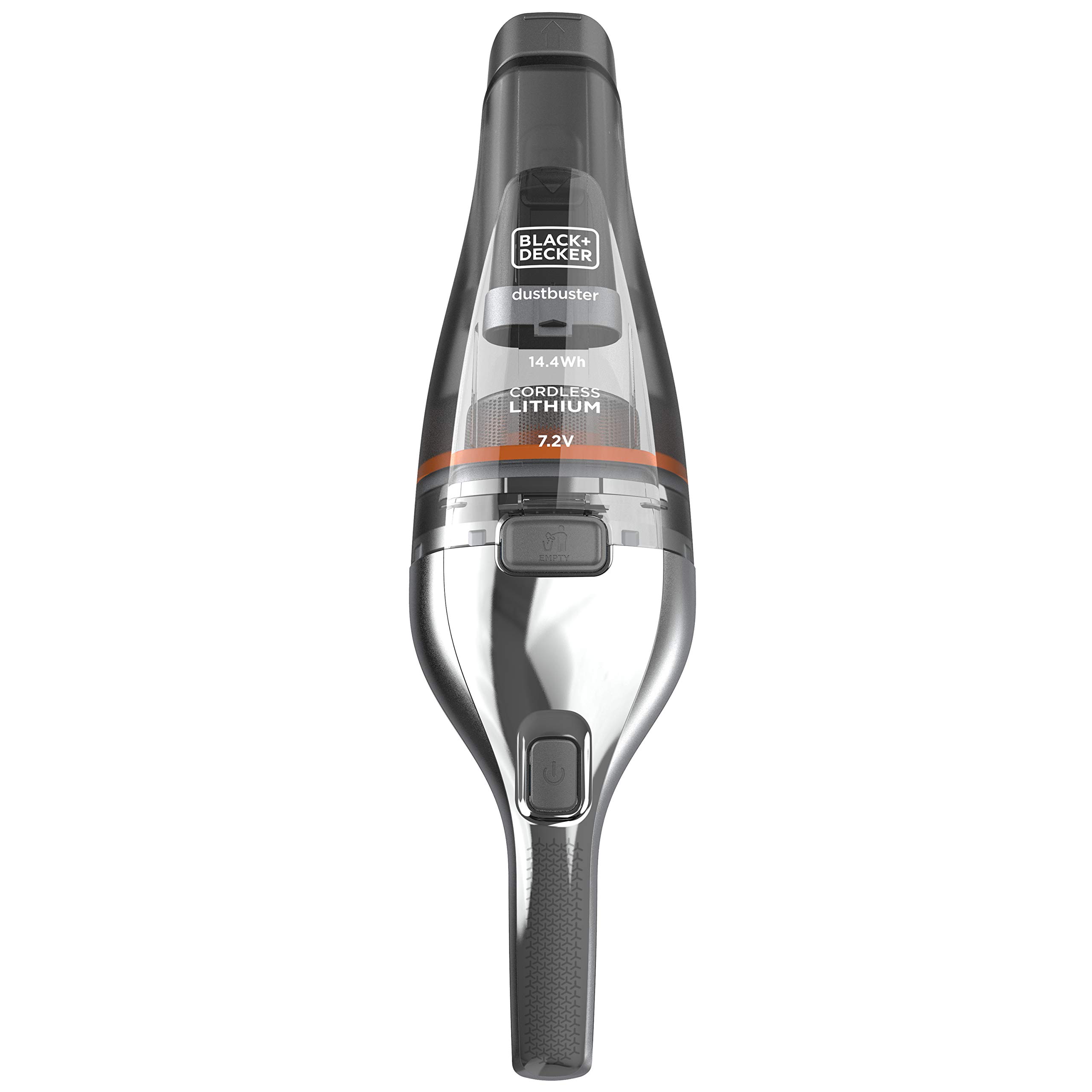 Black & Decker, Odkurzacz bezprzewodowy ręczny samochodowy Dustbuster, litowy 14.4 Wh / 7.2CV, NVC220WC