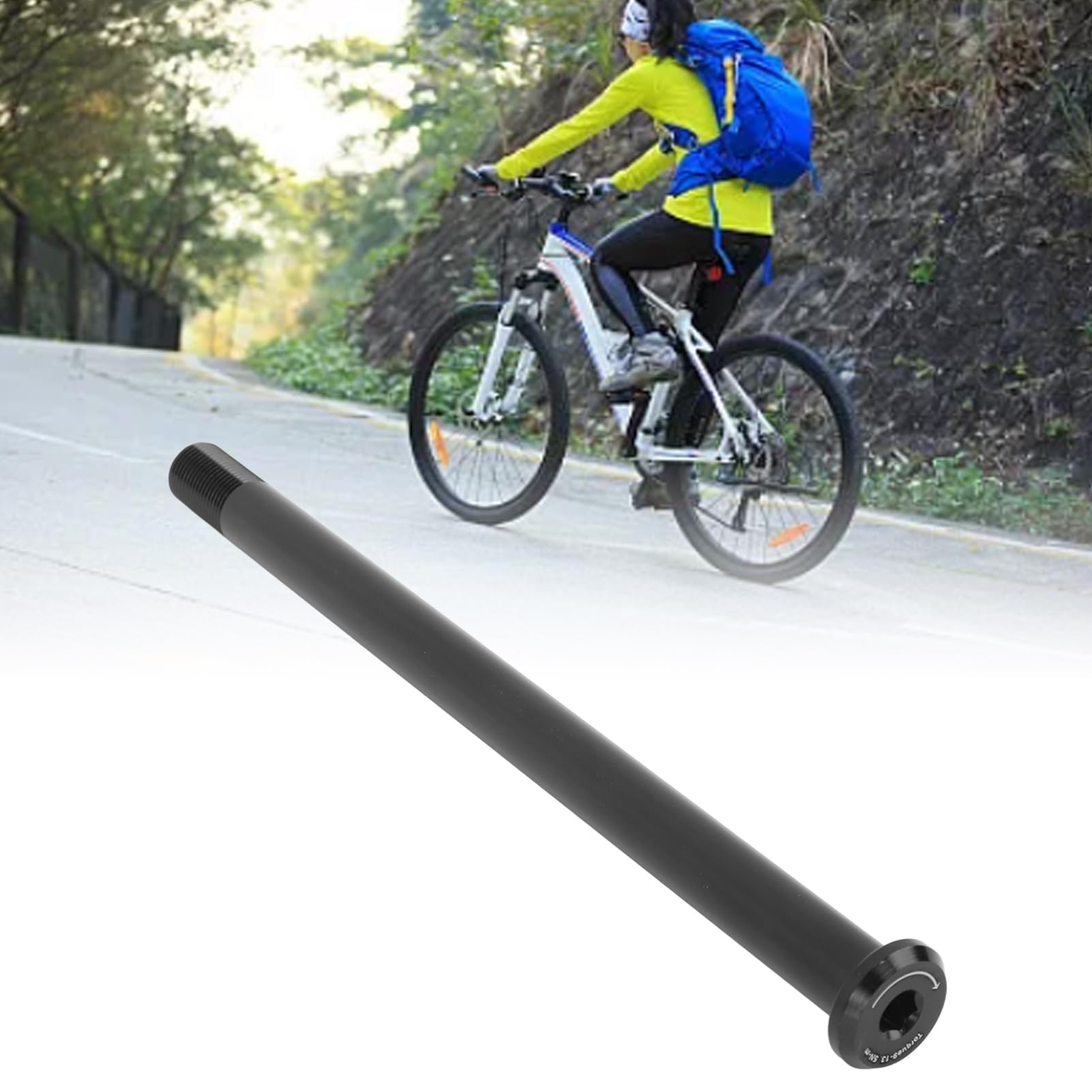 Naroote Parti di Biciclette, Bicicletta Durevole Attraverso la Spalla, Elaborazione CNC per Bici da Strada (Dia 12x180lxm12 (p1.0) x19l)