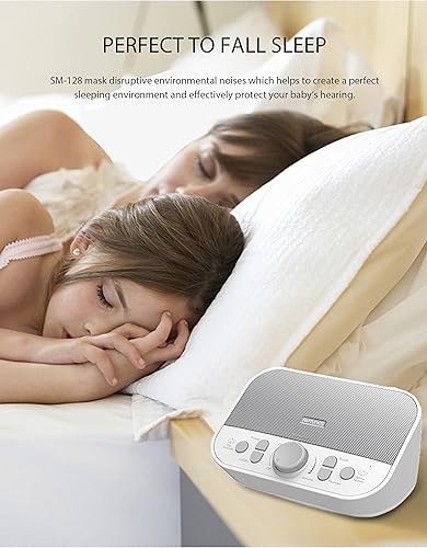 Miniatura 2 de Riptunes White Knight - Máquina de sonido de ruido blanco con 28 sonidos relajantes, SM128 disfruta de tu sueño con esta gran máquina de ruido