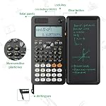 NEWYES Upgraded Scientific Calculators 991ES with Writing Tablet, Science Calculator Notepad with 417 Function, Professional Foldable Calculator for Students, School, College and Researchers