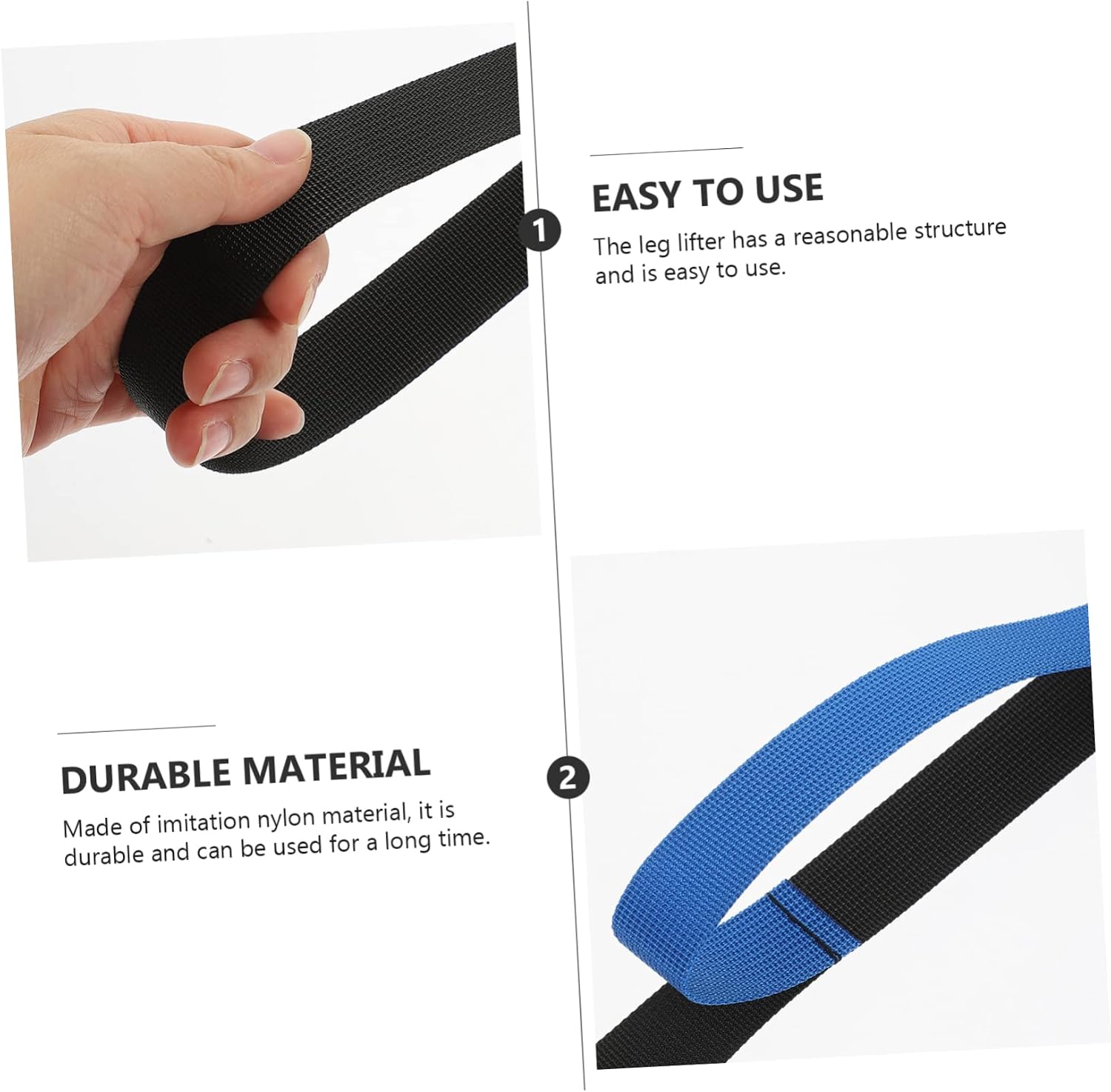 Rigid Exercise Band Leg Lifter for Elderly Thigh Straps for Women Leg Assist Training