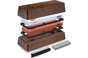 SHAN ZU Knife Sharpener Whetstone Set: Elevate Your Sharpening Skills