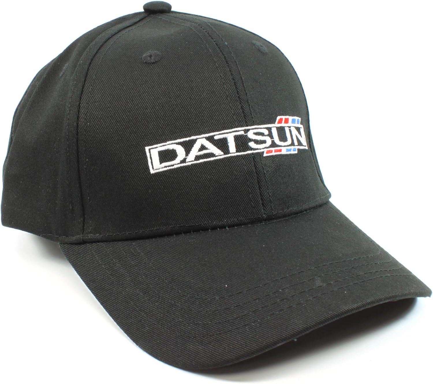 Datsun Baseball Cap - Vintage Style C Logo - Dad Hat with Adjustable Rear Buckle Black
