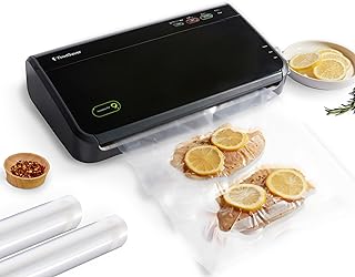 Sponsored Ad - FoodSaver Vacuum Sealer Machine, Automatic Bag Detection, Sous Vide Friendly, with sealer bags, roll, handh...