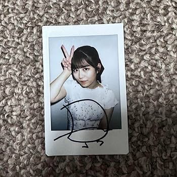 Amazon.co.jp: 月足天音 サイン入りチェキ : おもちゃ