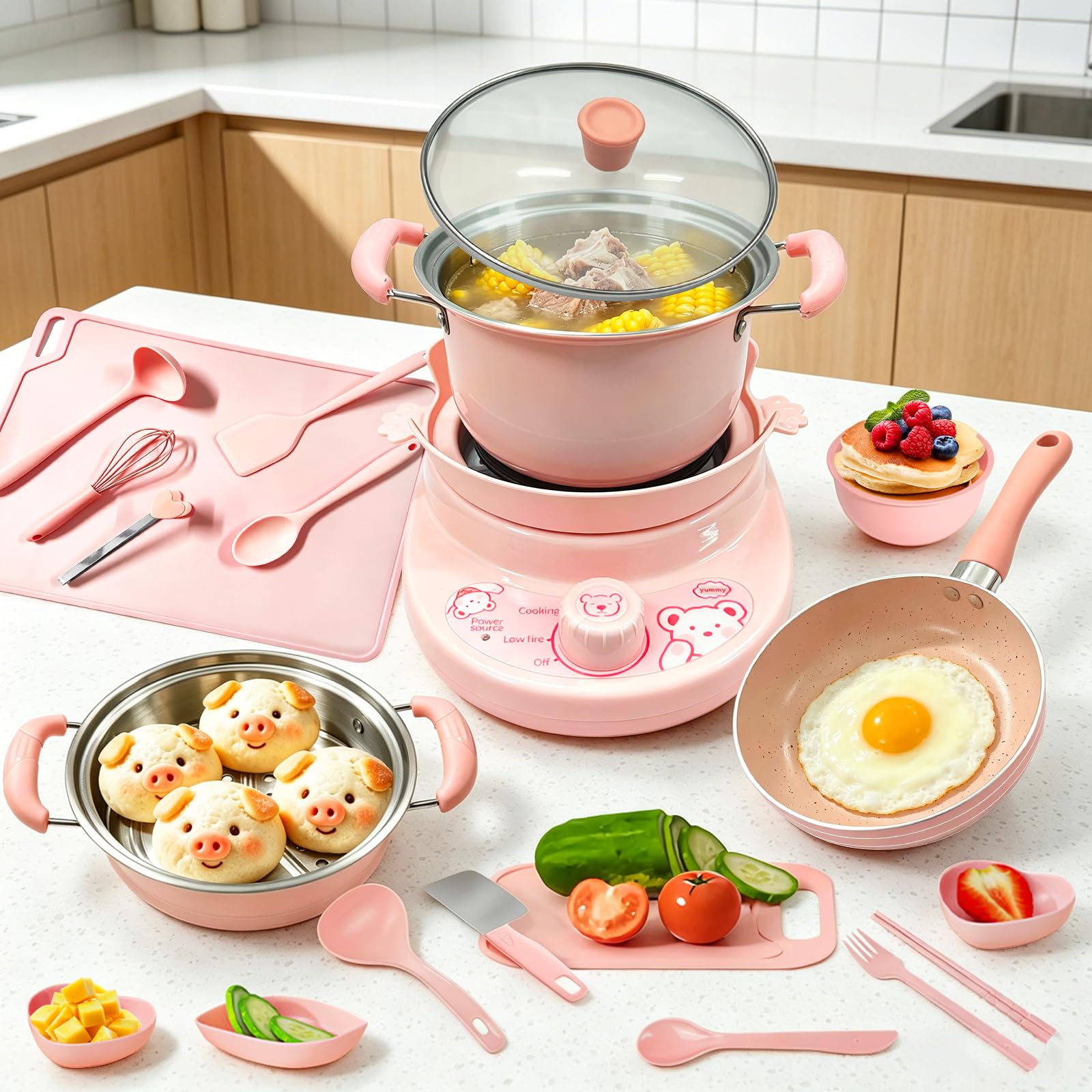 その他 kitchen sofvi CUTIE mini Amazon.com: Cicicooie Mini Cooking Sets Real Easy Montessori