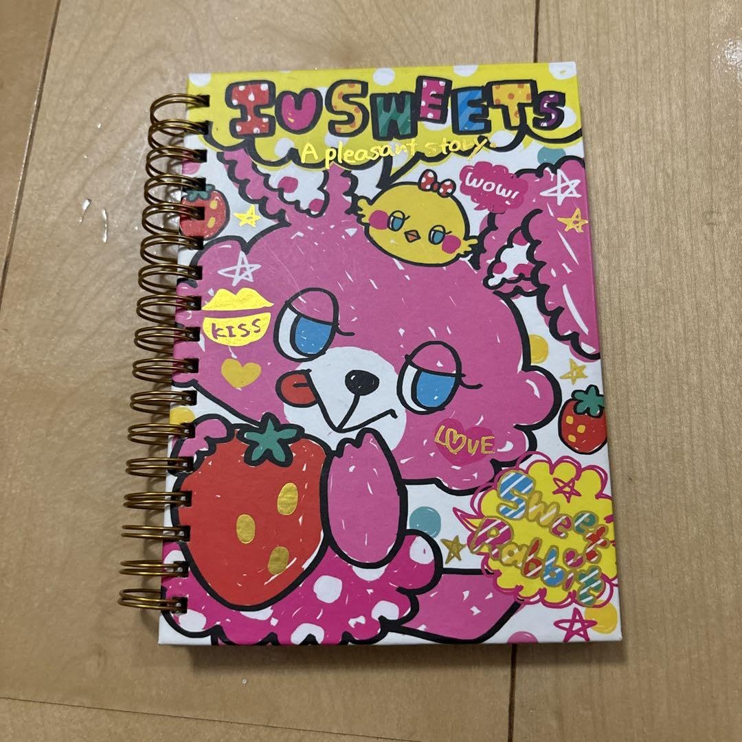 Amazon.co.jp: 平成レトロ リングノート sweet rabbit メモ帳