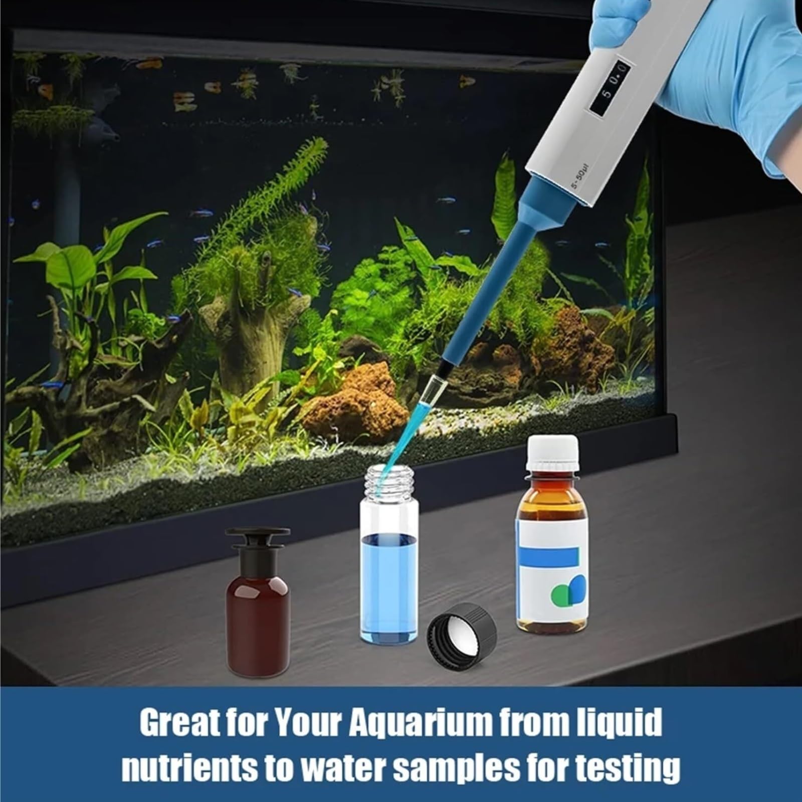 Pipeta Pipeta Automática De Laboratorio, Digital Ajustable Plástico: Transferencias Precisas En Equipos Química para laboratorio(20-200ul)