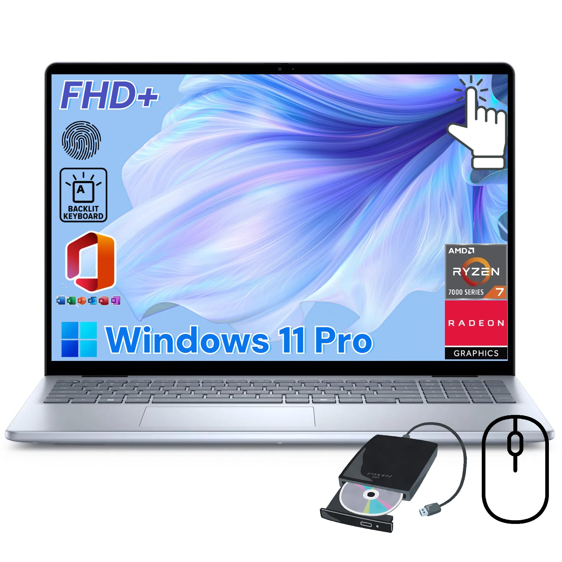 Amazon.com: Dell Inspiron 5645 Touchscreen Laptop - 16