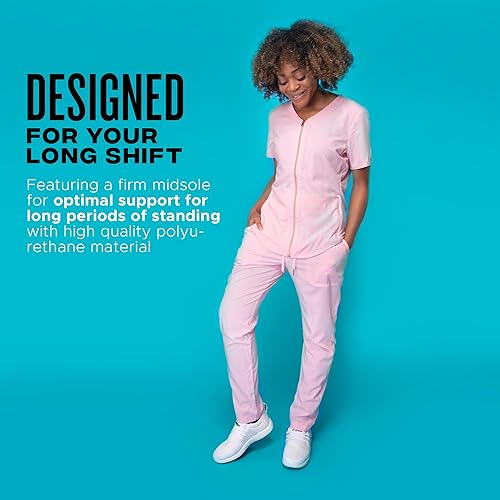 Miniatura 7 de Snibbs Zapatos de cocina de trabajo antideslizantes Spacecloud para hombre - Negro - Talla para hombre adulto