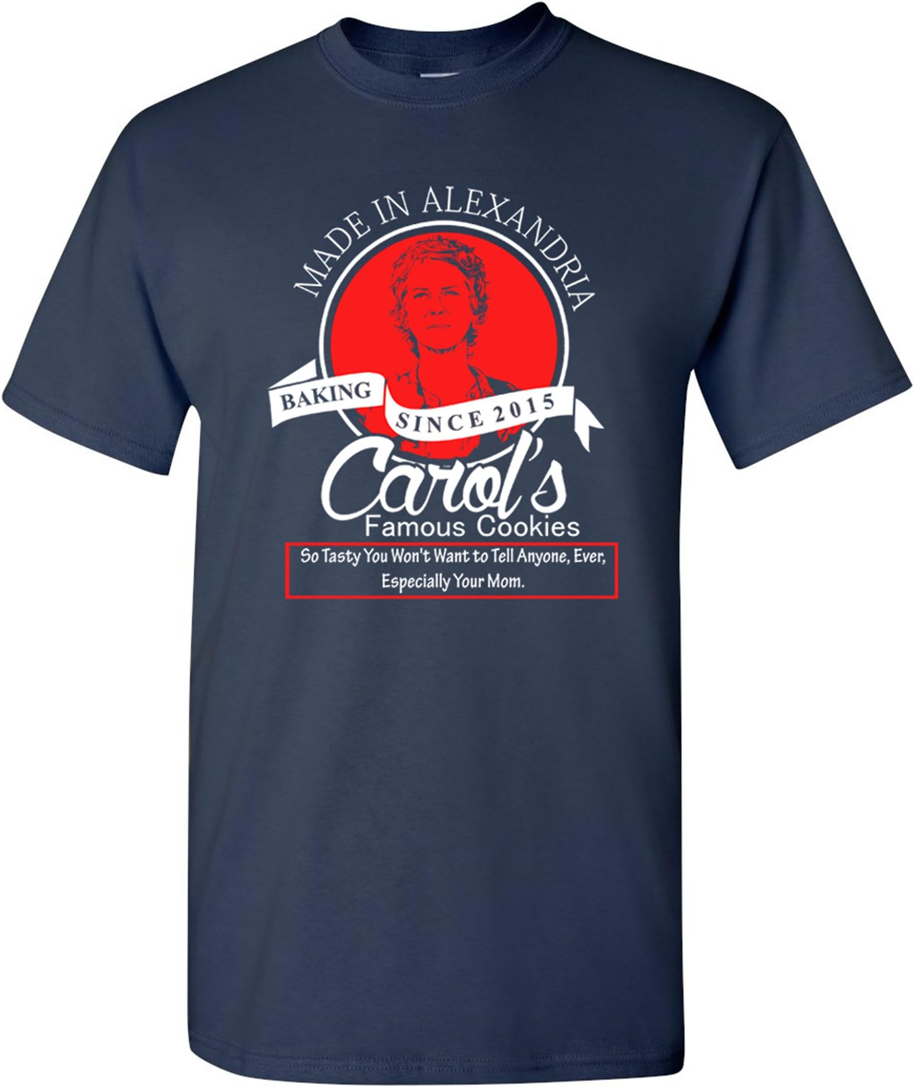City Shirts Mens Carol's Cookie Made in Alexandria DT Adult T-Shirt Tee