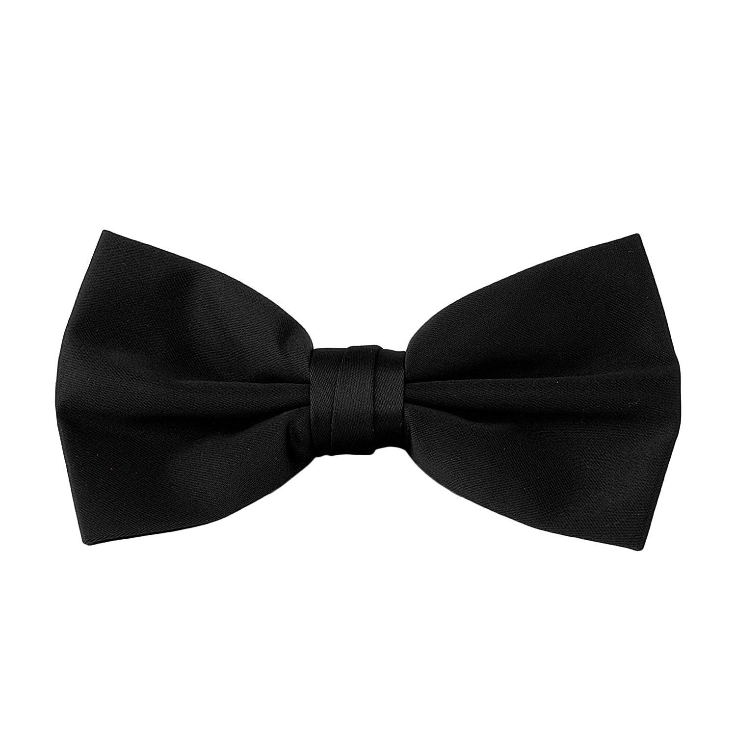 RR DESIGN Black Suspender with 1 Maroon and 1 Black Bow Tie Set for Kids 2 to 5yrs 2