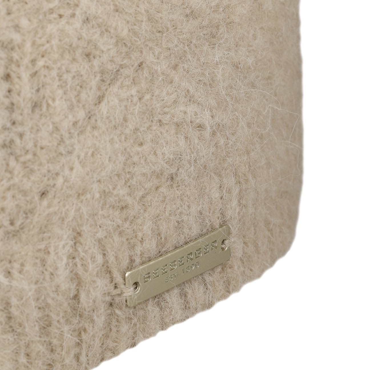 Seeberger Czapka Ricalea Alpaka HeadsockKobiety - damska wełniana Z podszewką, Oversize jesień-zima Zima