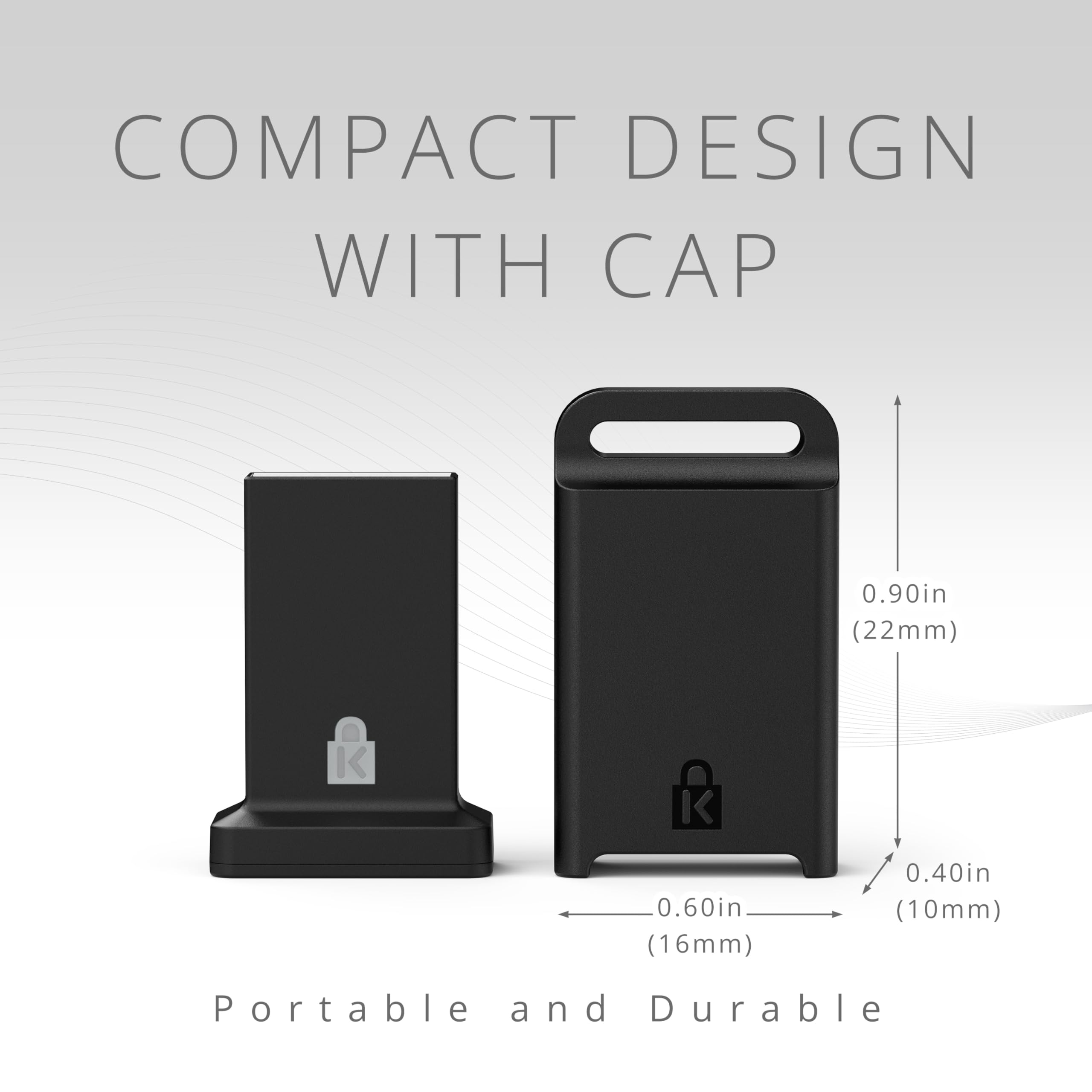 VeriMark™ IT 2.0 USB-A Llave de Huella Dactilar - Windows Hello y Windows Hello para Empresas, Lector de Huellas Dactilares de 360°, Inicio de sesión sin contraseña K64740WW