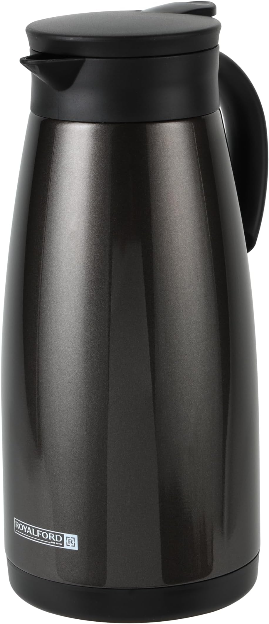 Royalford 1.5L Coffee Pot RF9701 Thermal Flask Insulated Thermos Hot/Cold Vacuum Carafe Jug Stainless Steel Teapot Coffee, Hot Water, Tea Assorted Colors Tea Pot