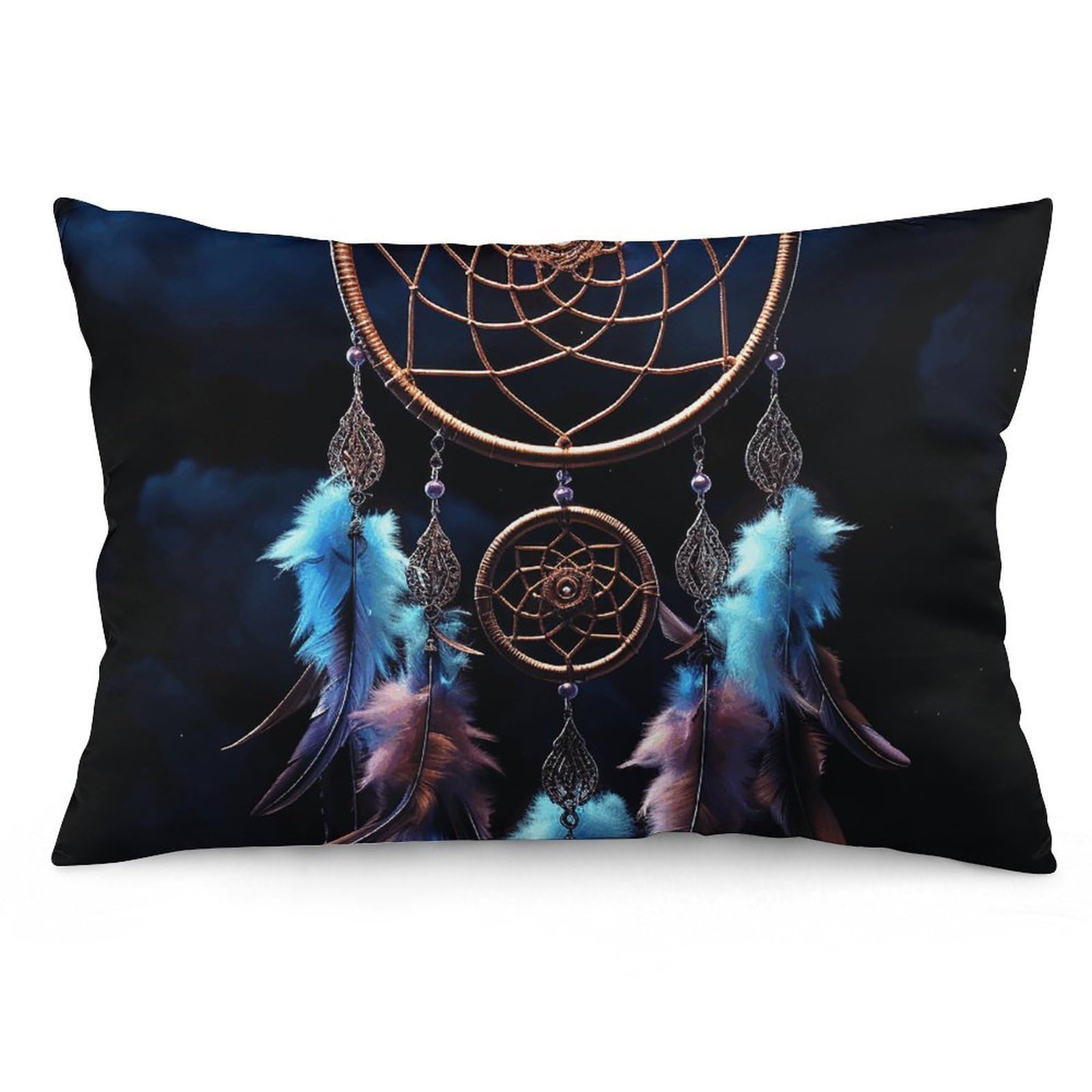 NTVOWPZO 2 Pack Decoration Throw Pillow Covers 12 "x20 Pillowcases Covers Dream Catcher Pillowcases Modern Farmhouse Home Decor Sofa Cushions Covers for Couch Bed Living Room