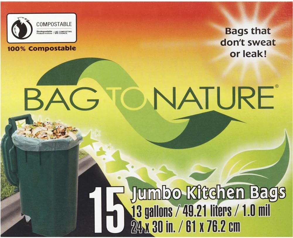 INDACO MBP24205 15CT 13GAL Compost Bag