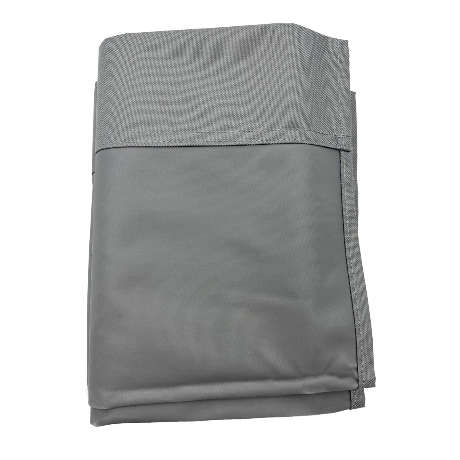 Funda de repuesto para columpio de jardín, funda de repuesto para silla de jardín, tejido Oxford 900D, resistente al agua, resistente a desgarros, para columpio de 2 y 3 plazas (gris, 138 x 50 x 50 cm