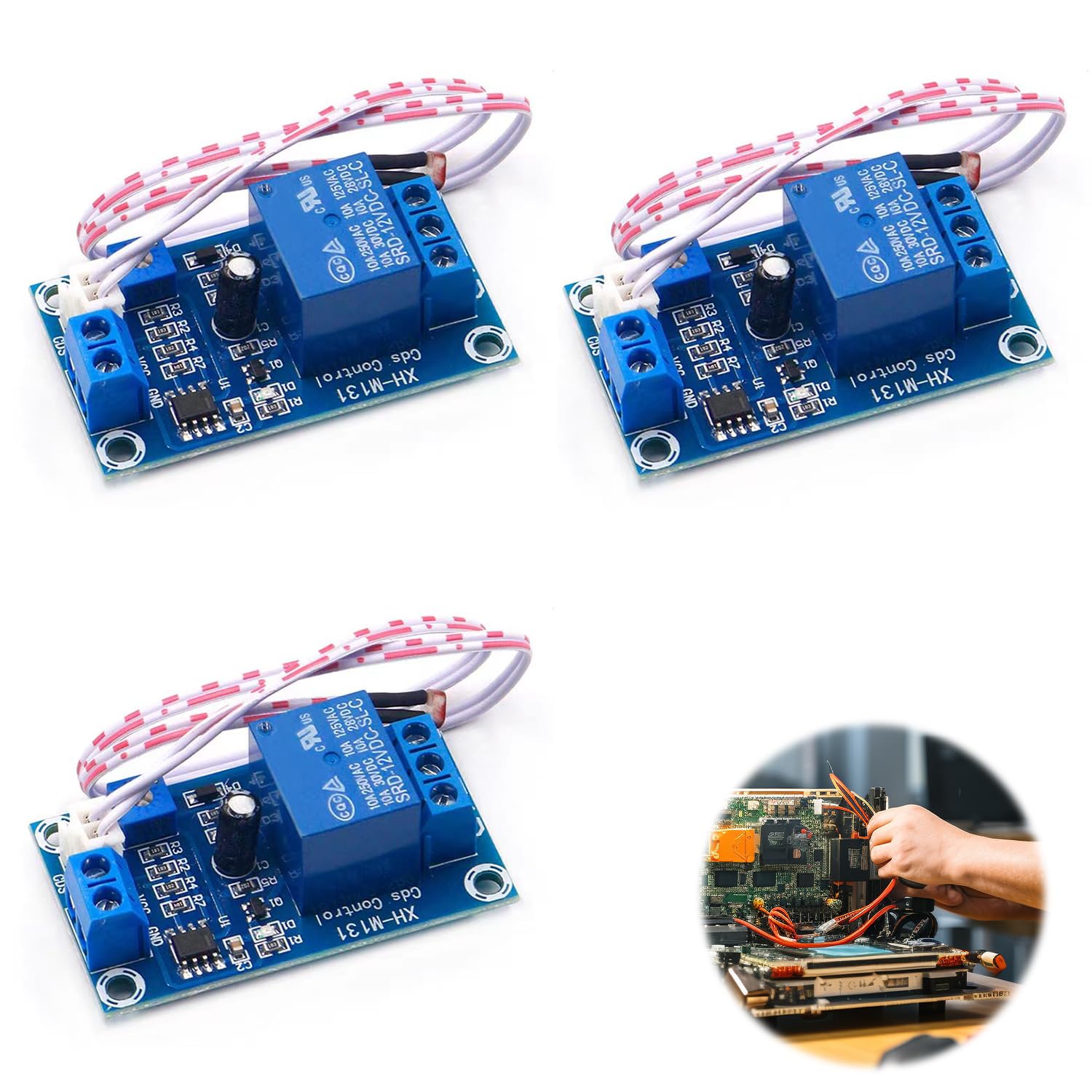 Amazon.co.jp: 光制御リレーモジュール 調光スイッチ リレーモジュール