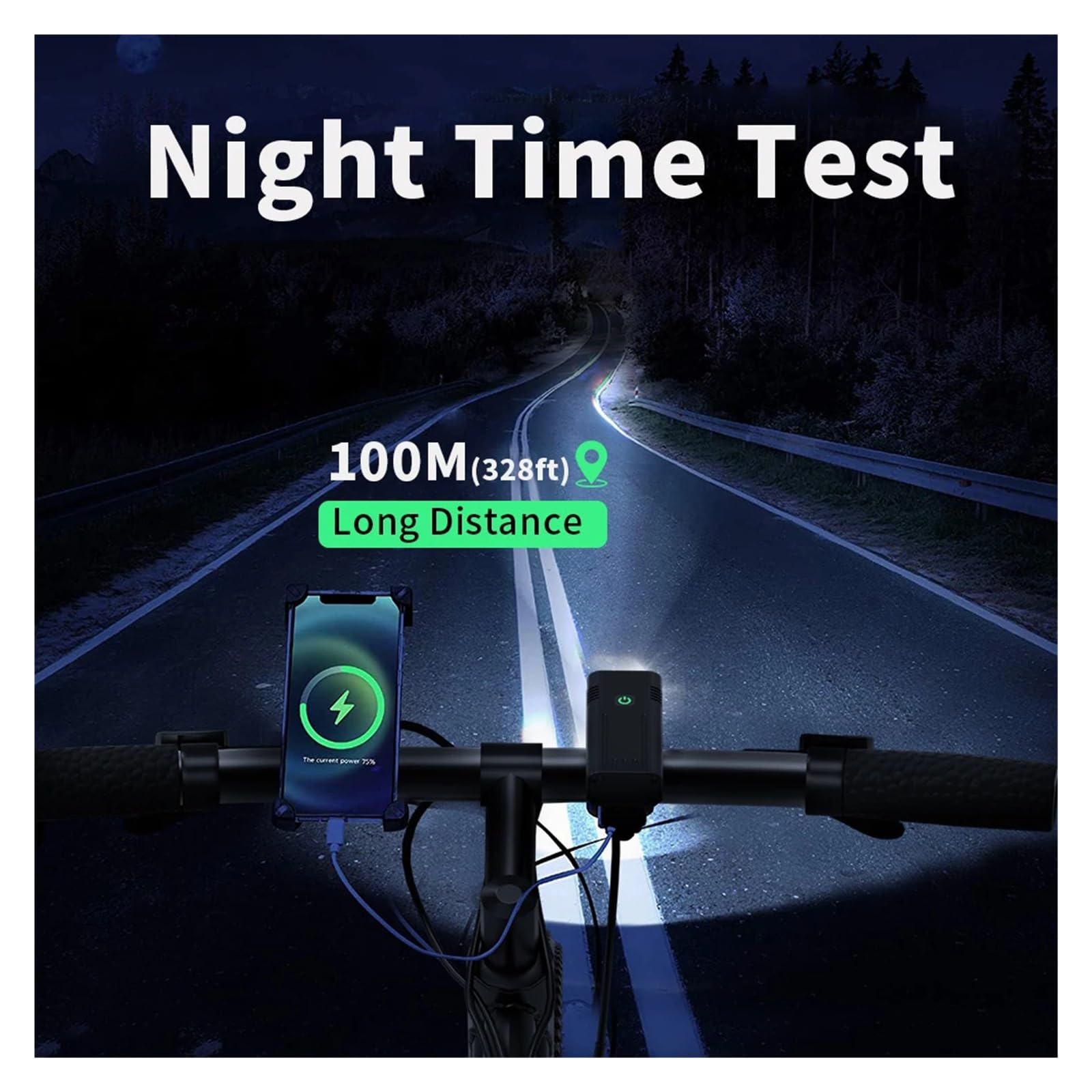 1 Juego de 2 Luces for Bicicleta.