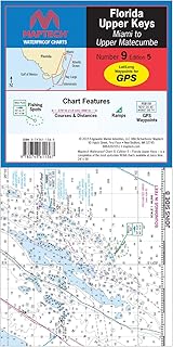 Maptech Waterproof Chartbook: Florida: Upper Keys: Miami to Key Largo, 5th Ed.