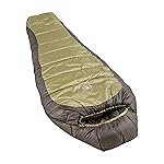 Coleman North Rim 0F Big & Tall Sleeping Bag, Cold-Weather Mummy Sleep Sack with No-Snag Zipper & Adjustable Hood for Warmth & Ventilation, Large Camping Sleeping Bag