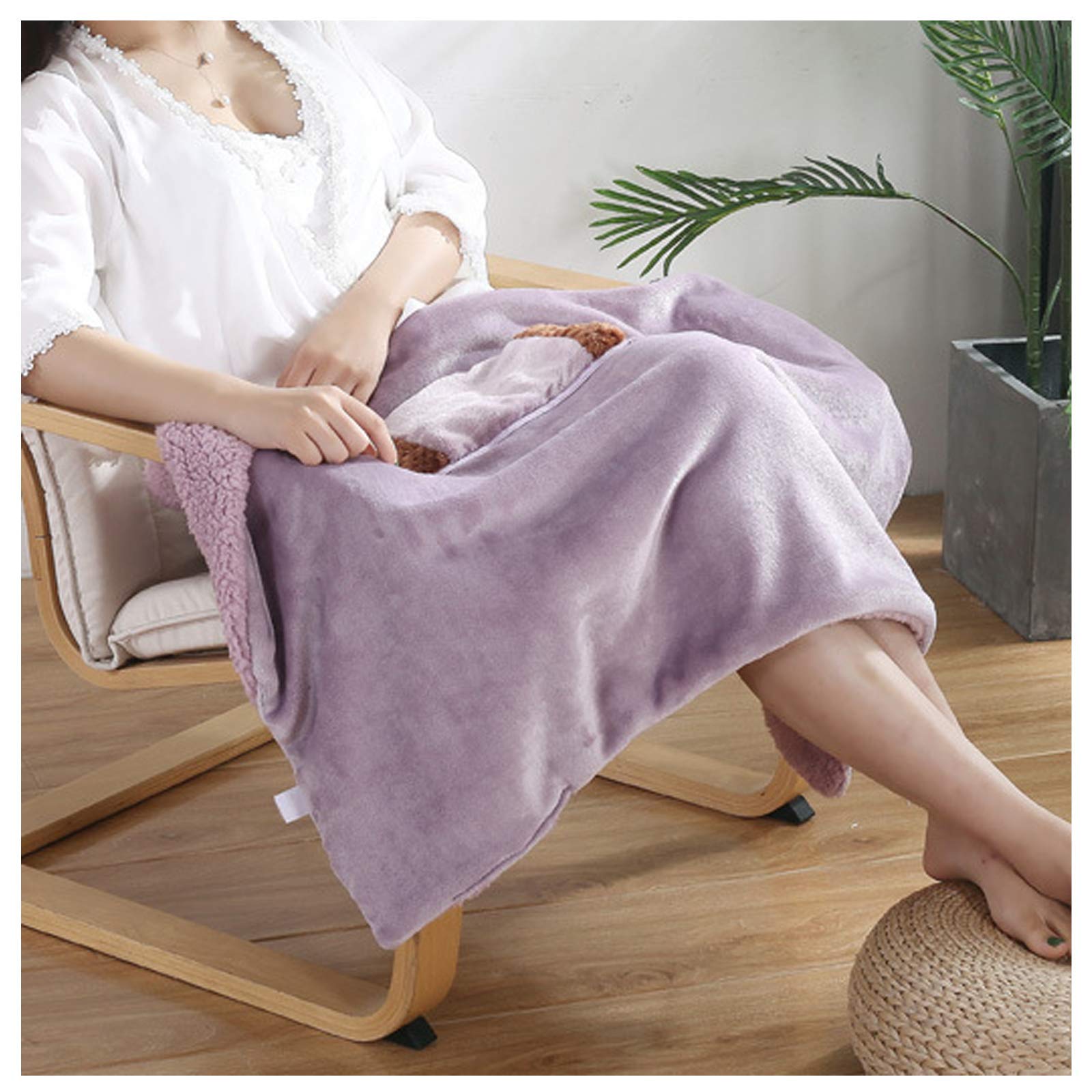 Electric Blanket, Soft Electric USB Blanket, Portable Heated Shawl,  Luxurious Super Soft Body Warm Heating Blanket, for Office Lunch Break  Shawl Purple : Amazon.co.uk: Health u0026 Personal Care