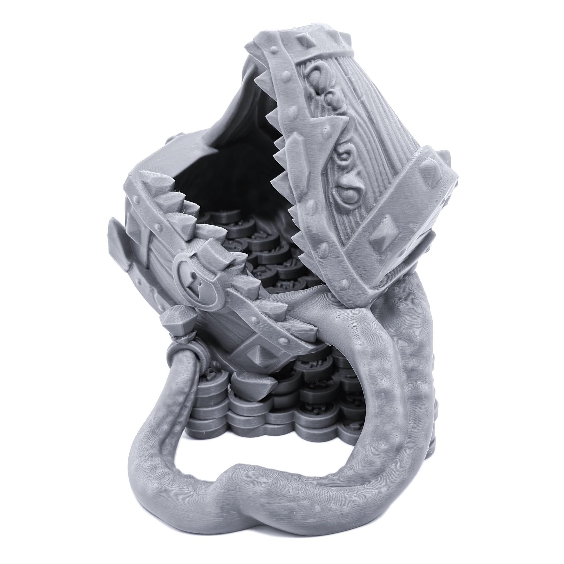 Mimic Dice Tower DND Dice Tower Compatible with Dungeons and Dragons, 28mm Miniature Wargaming, Tabletop RPGs, Wargame Scenery