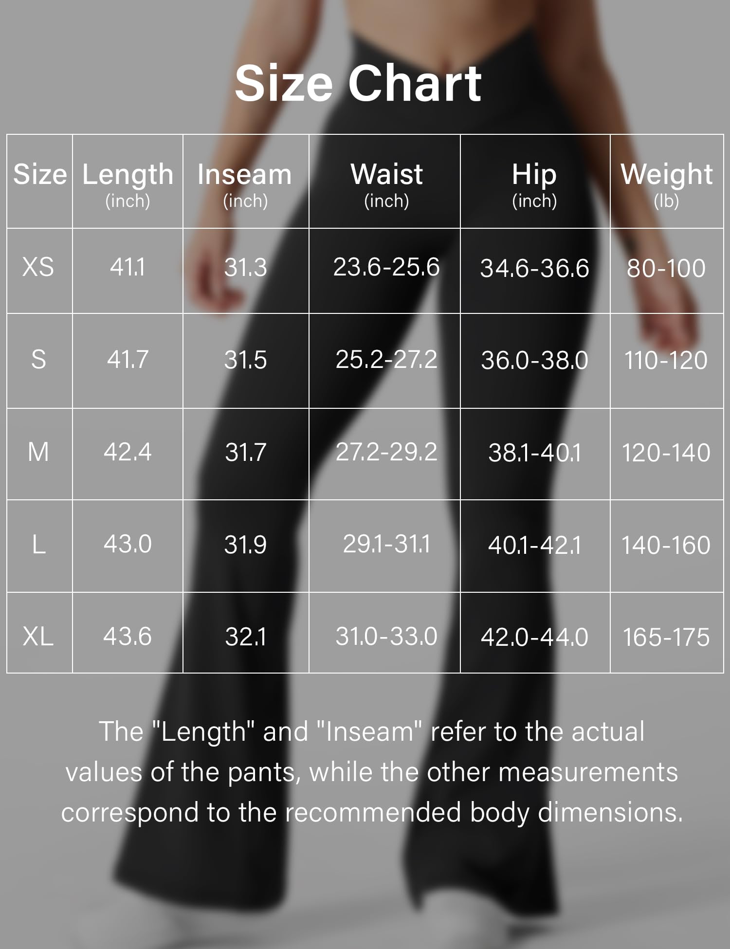 YEOREO Kalie Flare Scrunch Leggings da donna V Cross Waist Bell Bottom Pantaloni Yoga Controllo pancia Bootcut Leggings Allenamento
