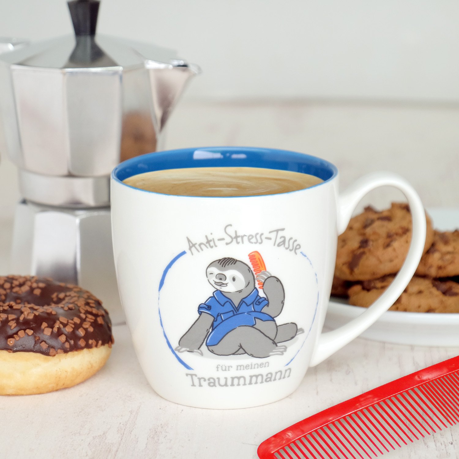 Gruss & Co 45512 Anti-Stress Tasse für den Traummann – Bild 2