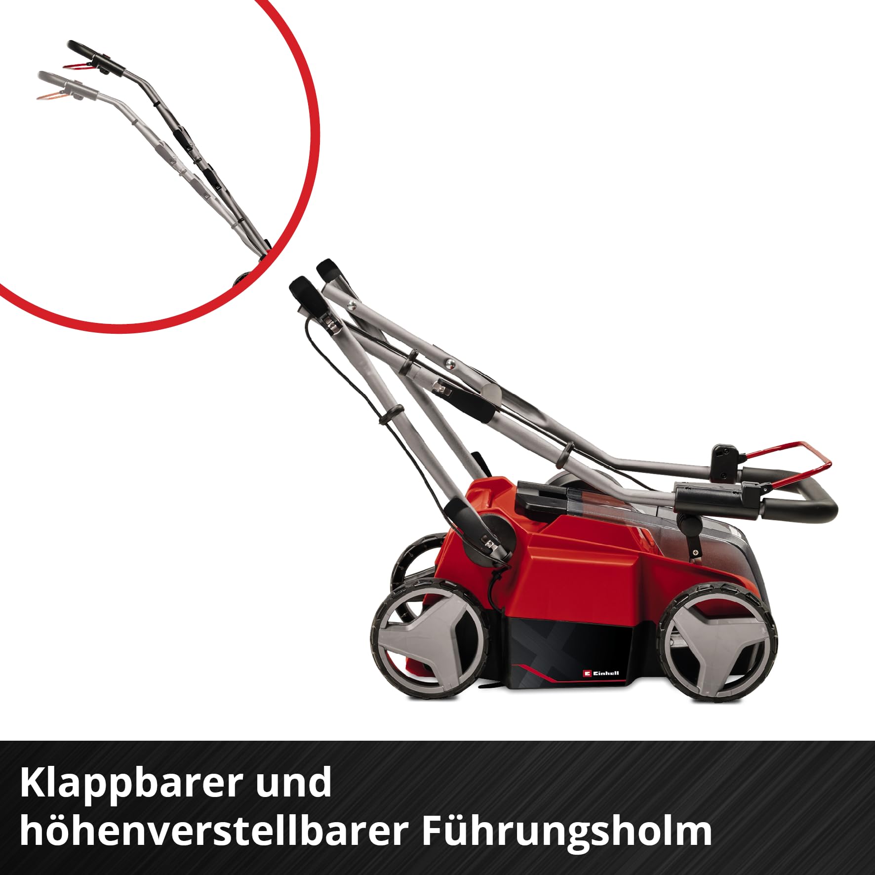 Einhell Akku-Vertikutierer-Lüfter GE-SA 36/35 Li-Solo Power X-Change (Li-Ion, 36 V, bürstenloser Motor, 35cm Messerwalze, 28L Fangsack, einstellbare Arbeitstiefe, ohne Akku & Ladegerät)